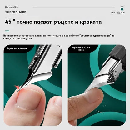 🔥Професионална клипса за дебели нокти с наклонен дизайн – идеална за трудни случаи! ✂️