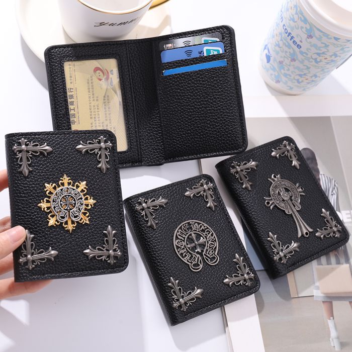 👛Портфейл с шарка на личи от Chrome Hearts комбинация от стил и практичност