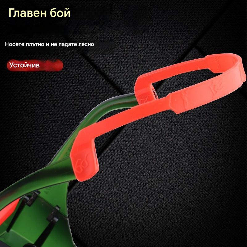 🔥【Големи очила за гледане + 10 защитни лещи】👓Автоматични заваръчни очила с регулиране на интензитета, маска за заваряване✅