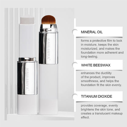 ⏰💕🔥【Купете 1, вземете 1 безплатно】🌟V Бял корейски крем-стик за грим, променящ цвета си