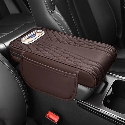 🔥【1 брой 29 евро】🚗👜Многофункционална кожена кутия за съхранение в кола 3 в 1.