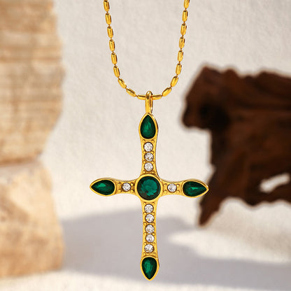 ✝️Колие с висулка с разпятието на Исус