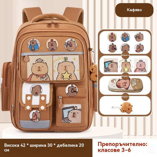 🎒 Леки, с голям капацитет и издръжливи детски раници за 1-6 клас