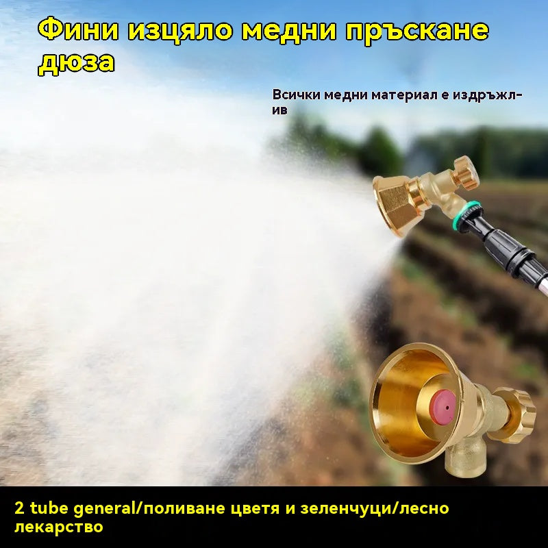 💦【Купете 1, вземете 1 безплатно】егулируема Латунна Розпръсквателна Душка за Земеделски Пръскалник 🌾