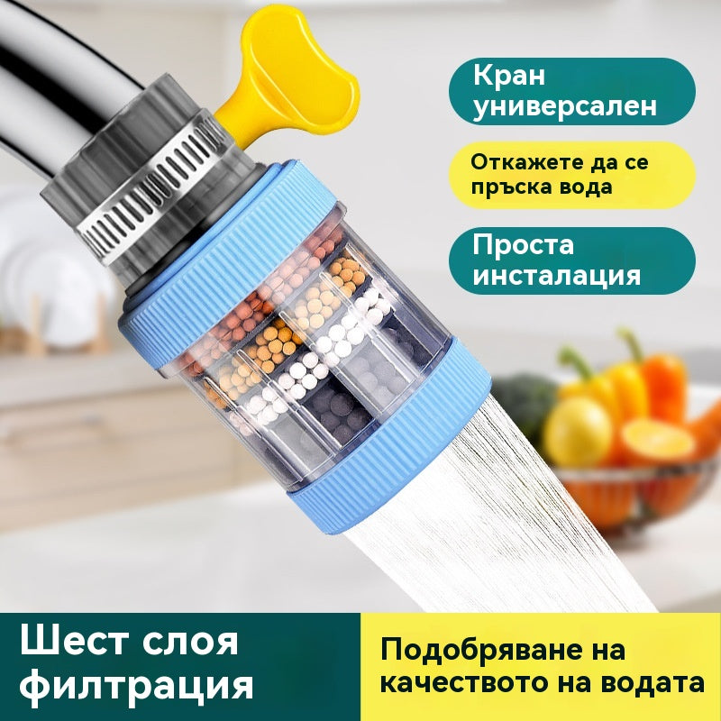 🚿Филтър за кран за пречистване на чешмяна вода в домакинството