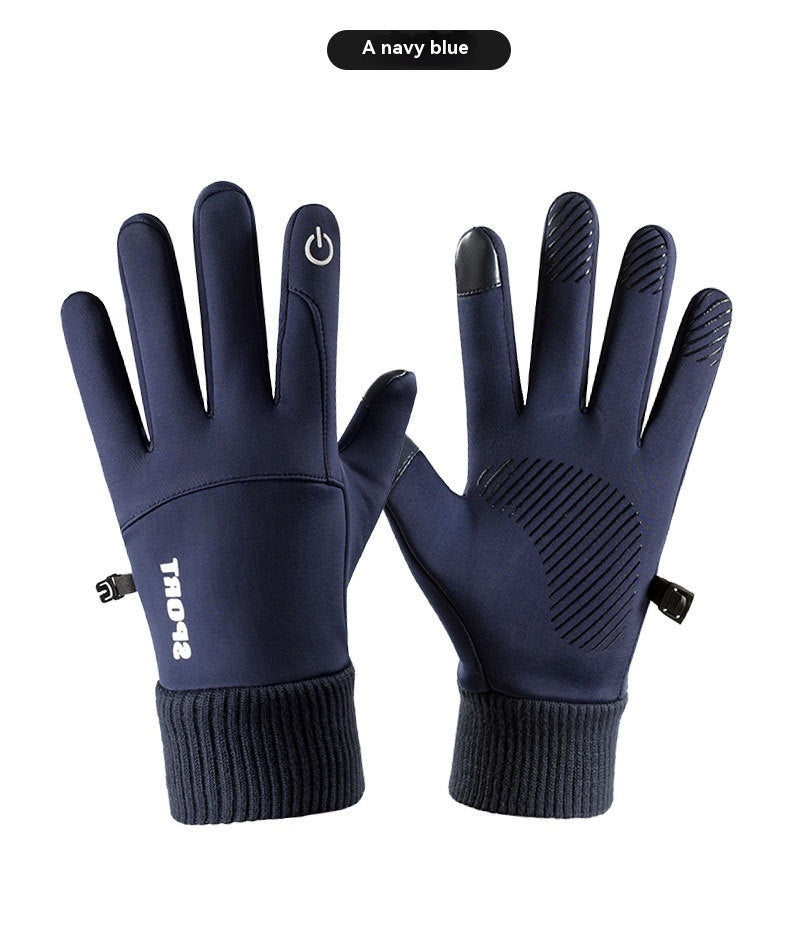 🔥🧤Зимни ръкавици с ветроустойчива, водоустойчива и с полар, с тъчскрийн подплата