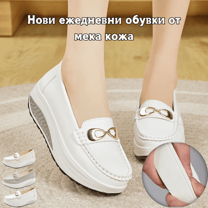 🔥【35-41】👣2026 Нови ежедневни обувки с дебели подметки, латексови стелки и дишаща комфортна конструкция.