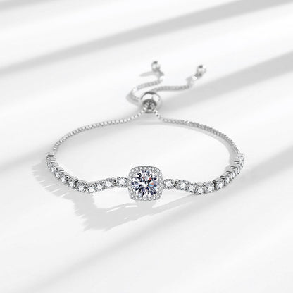 💎Гривна от моасанит, уникален и универсален стил за жени.