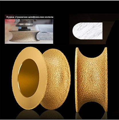 🧰🔧Диамантен абразивен диск, квадратно керамично каменно колело