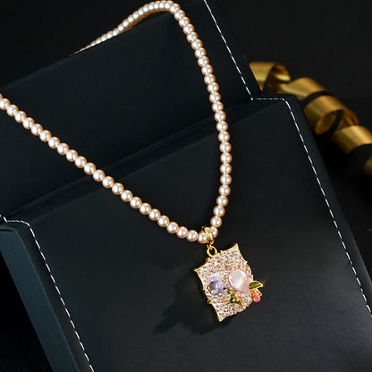 ✨🧡【Горещи продажби】Луксозно колие с естествен необработен аметист