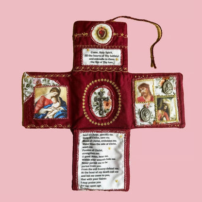 💖 Ръчно изработен джобен молитвеник – издание за вяра 📖🙏