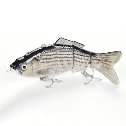 🔥【13,5 см батерийна стръв🐟 + USB кабел за зареждане + шамандура + витло*2】🎣2026 Нова симулирана електрическа риболовна стръв🐟