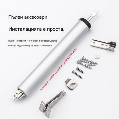 👍👍Пневматично затваряне на вратата, плавно затваряща се врата, механизъм за безшумно връщане