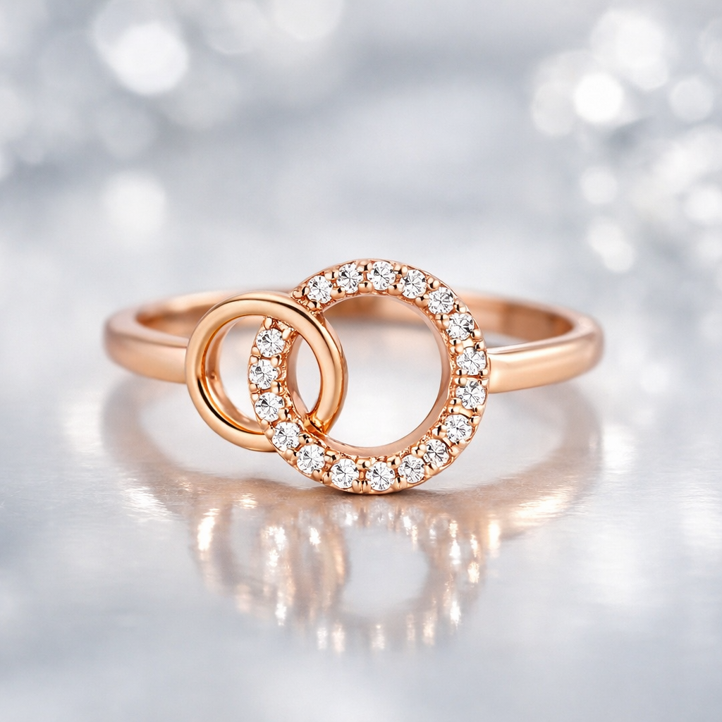 💍Луксозен двойно заключващ се пръстен за жени