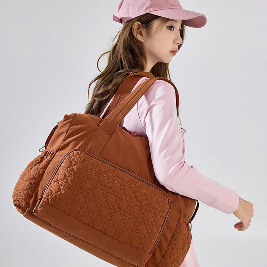 👜👜Пътна чанта с голям капацитет с разделяне на мокро и сухо, чанта за фитнес за йога през рамо, чанта тип „тоут“