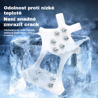 👴🚶🏔️Купете 1, вземете 1 безплатно🔥Невидими 5-зъбни противоплъзгащи калъфи за котки, прозрачни котки за сняг, алпинизъм, скално катерене, зимна ледена повърхност, от съществено значение за възрастни хора.