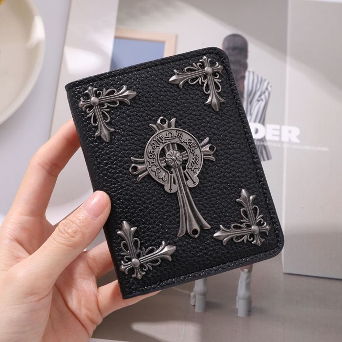👛Портфейл с шарка на личи от Chrome Hearts комбинация от стил и практичност