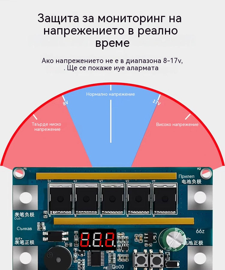 🔥🔋 Преносим контролен панел за точково заваряване Z99 | Вградена заваръчна писалка