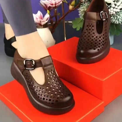 😍Най-ниска цена за ограничен период от време👡【35-40】Нови дамски ежедневни обувки с дебели подметки, мода 2026