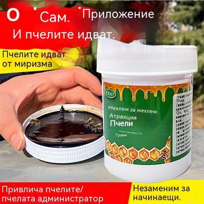 【3/5 бр.】Мехлем за привличане на пчели | Специално за привличане на диви пчели и Apis mellifera | Комплект с феромони + натурален восък