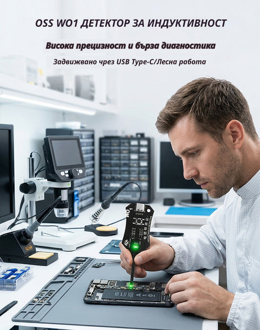 【Купете 1, вземете 1 безплатно】📱OSS тестер за индуктивност, инструмент за тестване, използван за ремонт на мобилни телефони.