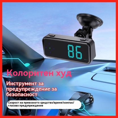 🚗Автомобилен HUD дисплей | HD GPS проекция | Скорост в реално време и по-безопасно шофиране