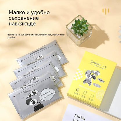 Торбичка за урина за спешни случаи, монтирана в кола, преносимо устройство за уриниране