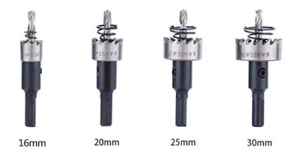 🔥[1 КОМПЛЕКТ 4 БР.] Професионални перфорирани свредла от неръждаема стомана