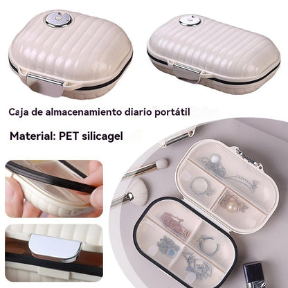 🔥💊【Купете 1, вземете 1 безплатно】🎁Многофункционална влагоустойчива кутия за съхранение със 7 решетки, преносима кутия за лекарства, кутия за бижута