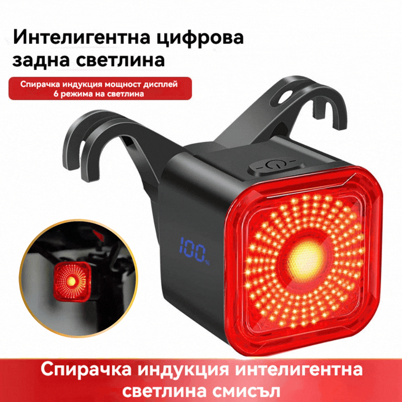 🔥🚨Интелигентни сензорни спирачни задни светлини💡