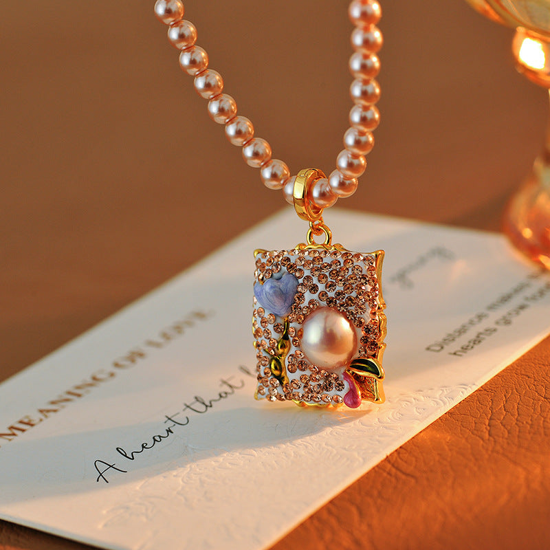 ✨🧡【Горещи продажби】Луксозно колие с естествен необработен аметист