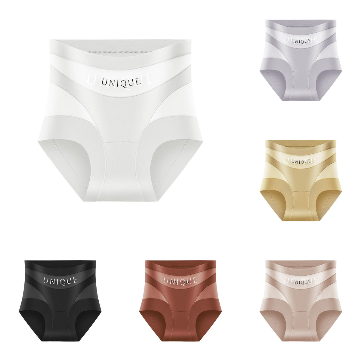 🔥 🩲(6 броя) Последен ден - 50% отстъпка - 🩲 Антибактериално бельо за коремче с висока талия