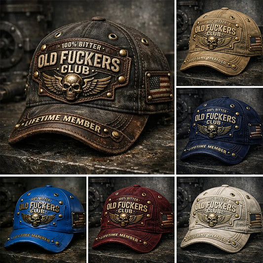🔥 Ретро бейзболна шапка Old Guys Club
