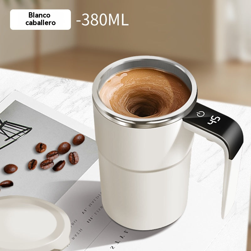 ☕🔋Set kavnih skodelic za ponovno polnjenje z avtomatskim magnetnim mešalom⚡