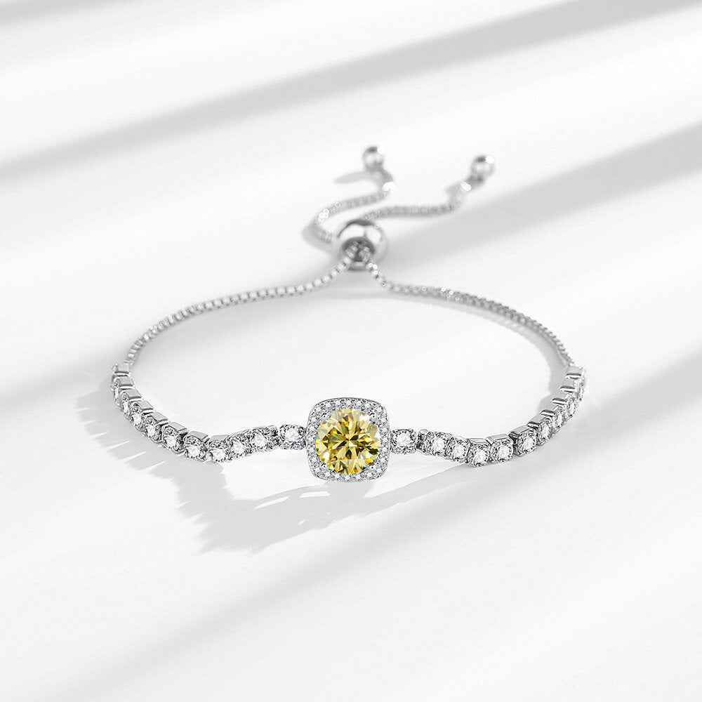 💎Гривна от моасанит, уникален и универсален стил за жени.