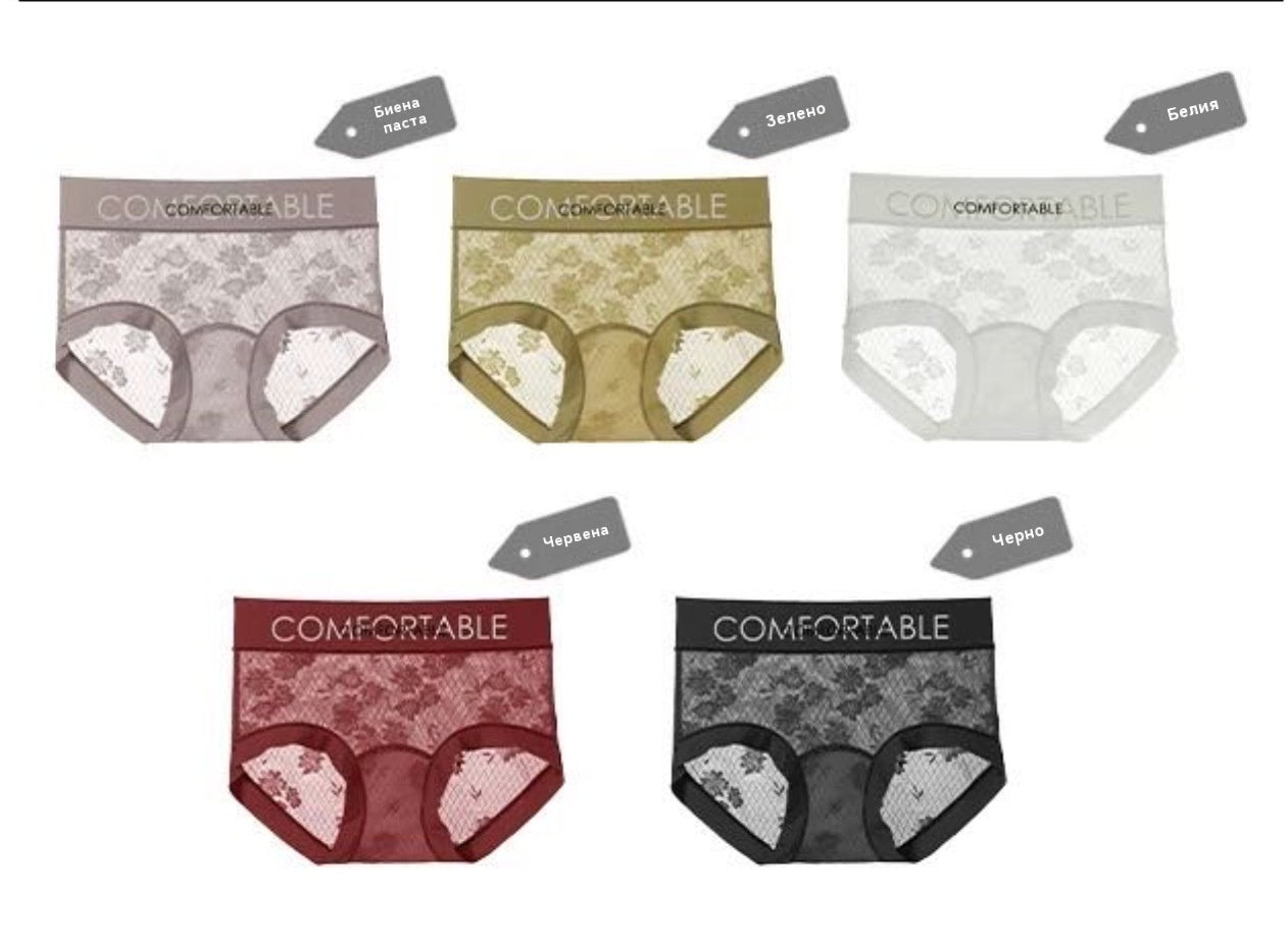 🔥🩲【Купете 3, вземете 2 безплатно】🩲——Последен ден - 50% отстъпка - Антибактериално бельо за корем с висока талия