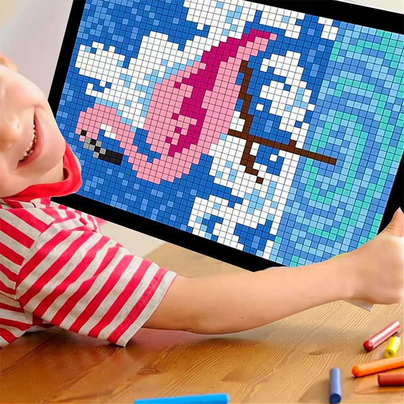 50% ОТСТЪПКА🎄🎨 100 QUEST книжка за оцветяване по числа