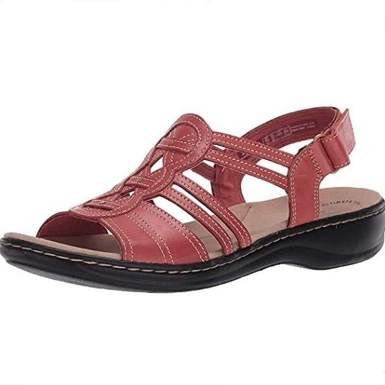 👡【Размери 35-43】Дамски меки и удобни сандали от естествена кожа