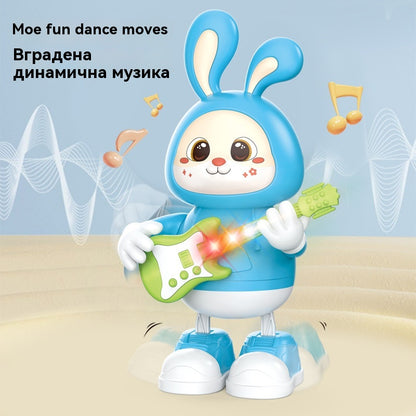 🐻👶Детска играчка електрическа китара Заек