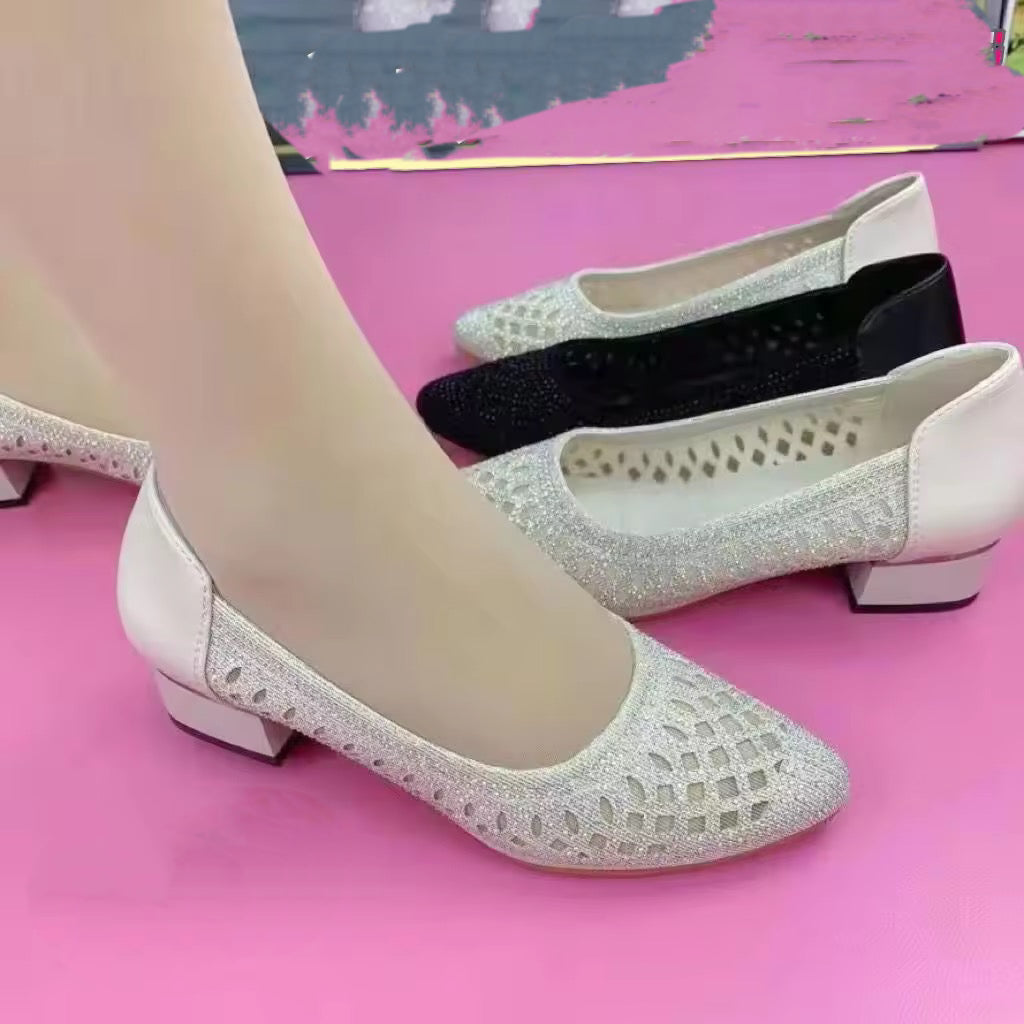 【30%OFF】🔥Гореща разпродажба🔥【35-41】2026 Нови дамски мрежести модни обувки с издълбани крачоли