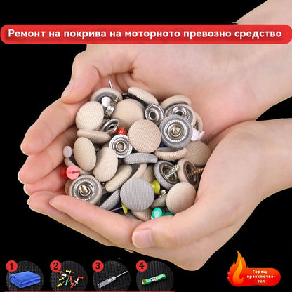 🔥【30% ОТСТЪПКА】Провисване на платното на покрива на автомобила, ремонт на фиксиращата катарама. Модификация и обновяване на интериора на автомобила без разглобяване