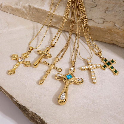 ✝️Колие с висулка с разпятието на Исус