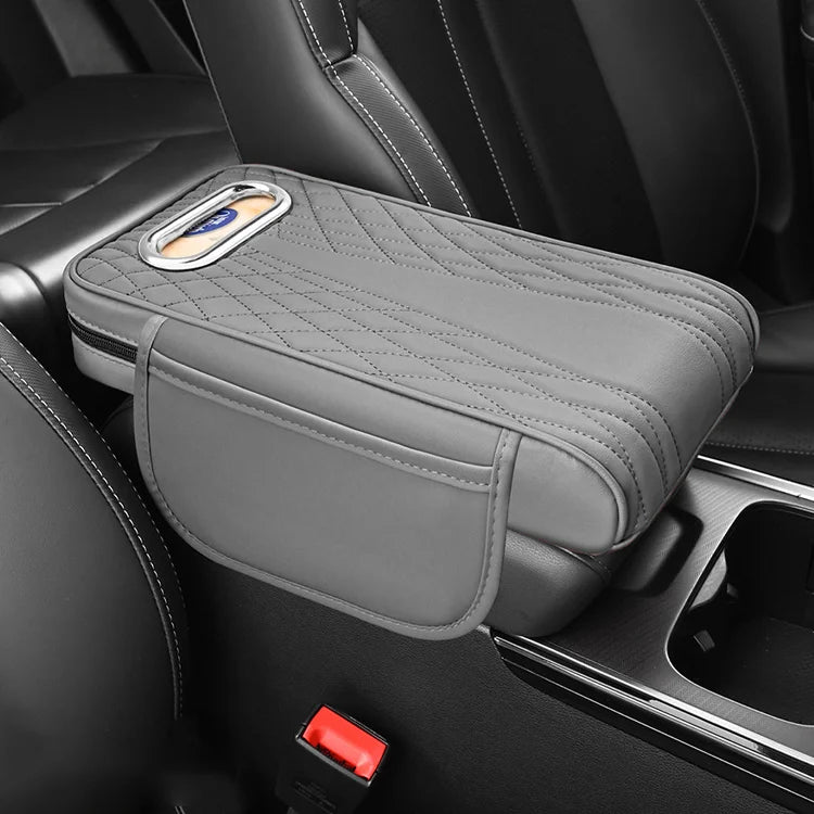 🔥【1 брой 29 евро】🚗👜Многофункционална кожена кутия за съхранение в кола 3 в 1.