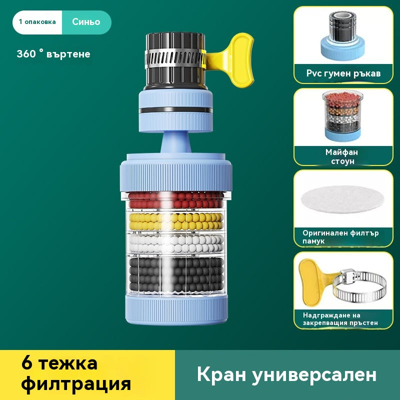 🚿Филтър за кран за пречистване на чешмяна вода в домакинството