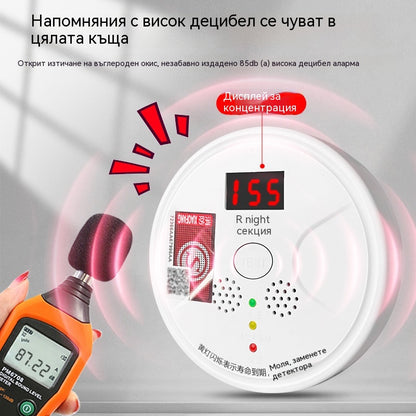 🚨🚨Домашен детектор за въглероден оксид