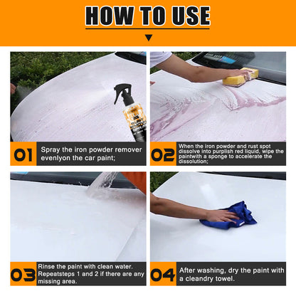 🔥Многофункционален препарат за премахване и преобразуване на ръжда от метал✨✅Подходящ за метални изделия като автомобили, ключалки на врати и винтове.