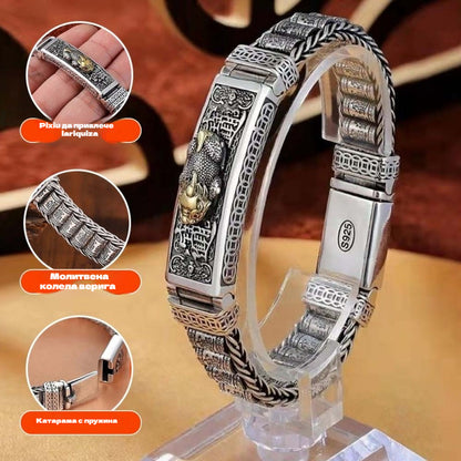 🏆😍【Най-продаван】Модерна сребърна гривна, чисто нов дизайн