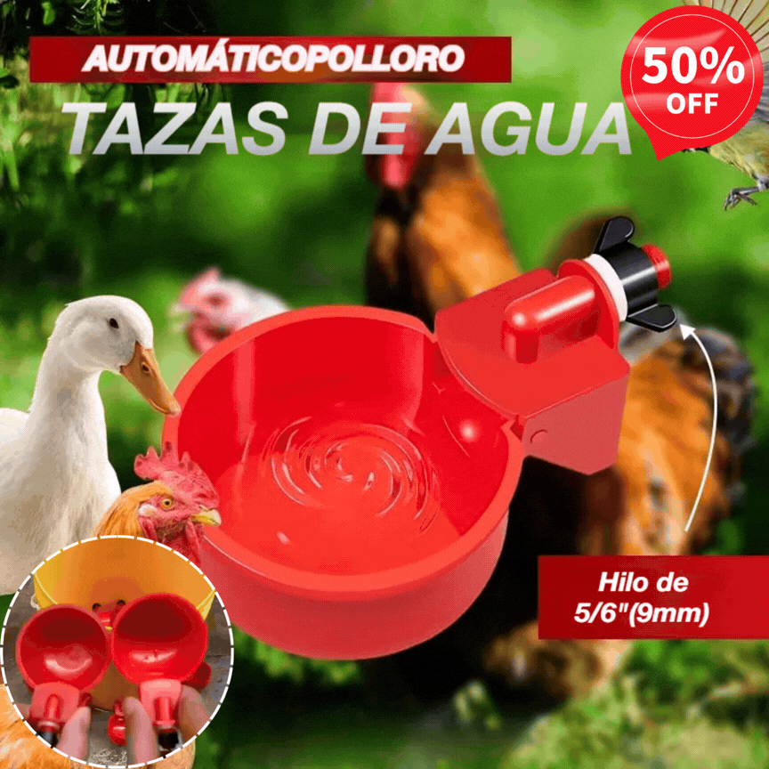 【12 броя】Автоматична купа за вода за домашни птици, без нужда от ръчно хранене