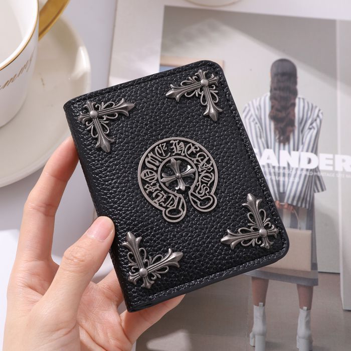 👛Портфейл с шарка на личи от Chrome Hearts комбинация от стил и практичност