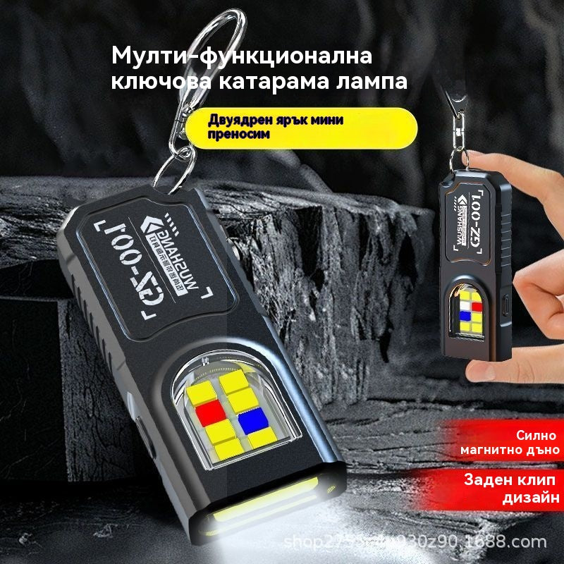 🔑 Мини фенерче с ключодържател ✅ Висока яркост ✅ Леко тегло ✅ Дълъг живот на батерията